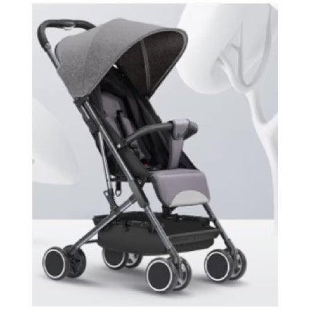 Căruț pentru bebeluși At Performance, pliabil, ușor, cu șezut reglabil și funcție sport, 6-36 luni GRI